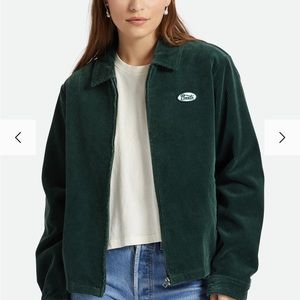 Women’s Brixton Utopia corduroy jack in size M.